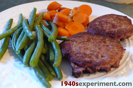 Corned Beef Fritters - The 1940's Experiment