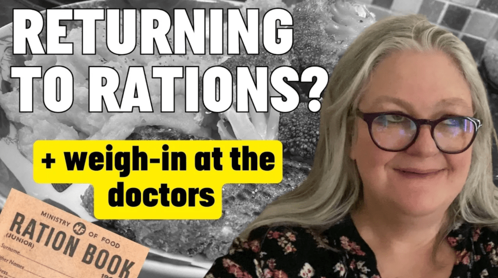 Returning to rationing? I weighed in at the doctors. - The 1940's ...